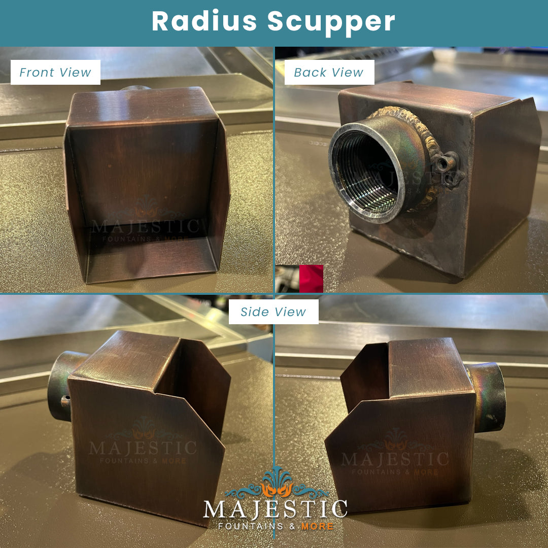 Radius Scupper - Majestic Fountains