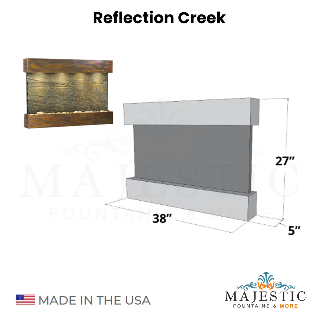 Reflection Creek  - Majestic Fountains