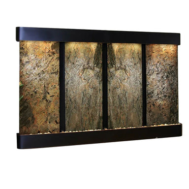 Adagio Regal Falls 10ft Wide 4 panel - Indoor Wall Fountain - Majestic Fountains