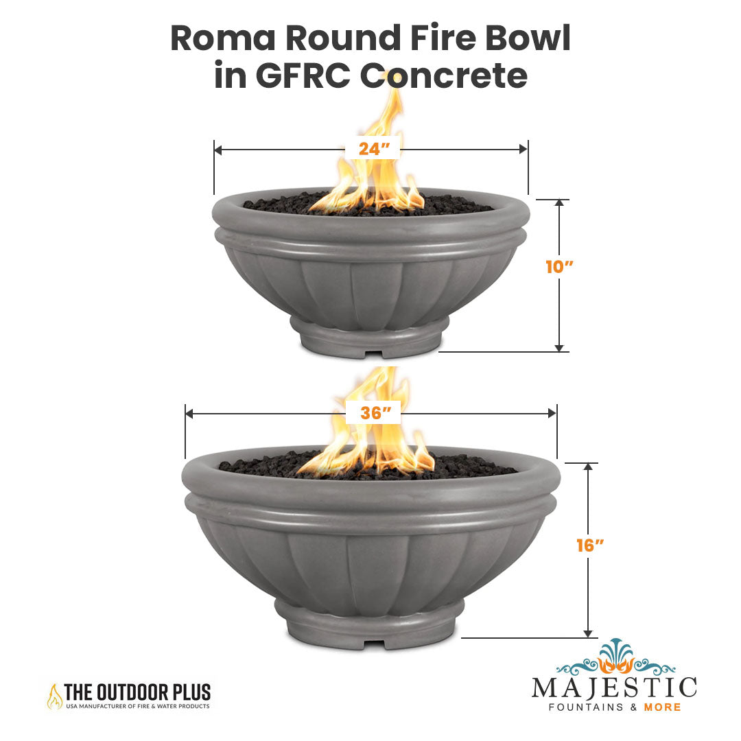 Roma GFRC- Water Bowl