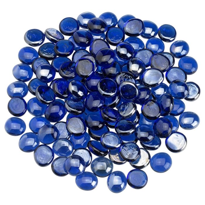 Royal Blue Luster Fire Beads - Majestic Fountains