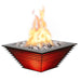 Royal Lighthouse Fire Bowl in Powder Coated Metal by The Outdoor Plus+ Free Cover