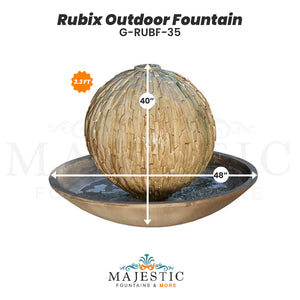 Rubix Fountain -  G-RUBF-35- Majestic Fountains