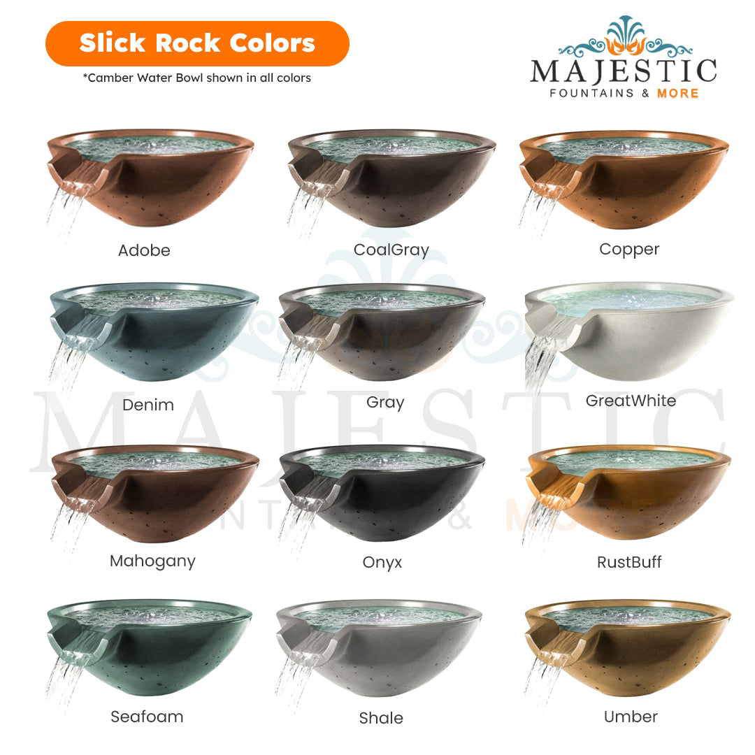  Slick Rock Color Swatch Round- Majestic Fountains and More