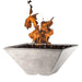 Slick Rock RidgeLine Fire Bowl - Square - Majestic Fountains