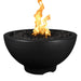 Sonoma Round Fire Pit in GFRC Concrete - Majestic Fountains