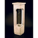 Square Rain Fountain in Cast Stone - 297-F - Majestic Fountains and More