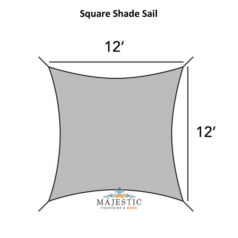 Square Shade Sail - Majestic Fountains