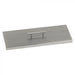 Stainless Steel Rectangular Lid for Rectangle Drop-In Fire Pit Pan - Majestic fountains