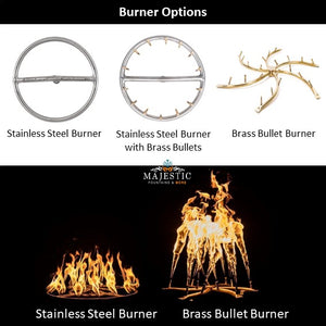 TOP Burner Options - Majestic Fountains and More