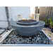 TessaRai 360 Spill Fire Fountain in GFRC Concrete - Majestic Fountains and More