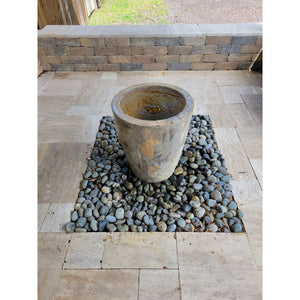 TessaRai 360 Spill Vase Fountain in GFRC Concrete - Majestic Fountains and More