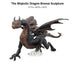 The Majestic Dragon Bronze Sculpture - Majestic Fountains & More