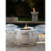 The Outdoor Plus Cesto Fire Pit in Powder Coated Steel - Majestic Fountains and More