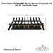 Tree-Style CROSSFIRE® Brass Burner Outdoor FirePlace Kit for 42" Opening by Warming Trends - Majestic Fountains and More