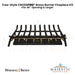 Tree-Style CROSSFIRE® Brass Burner Outdoor FirePlace Kit for 46" Opening by Warming Trends - Majestic Fountains and More