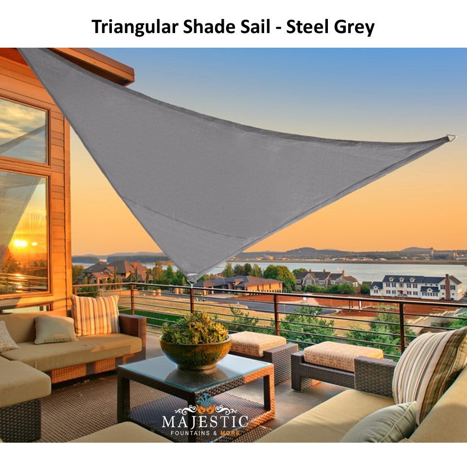 Triangular Shade Sail  - Majestic Fountains