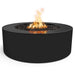 Unity 18 Tall Fire Pit in Powder Coated Steel - Majestic Fountains and More