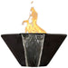 Verona 2 Fire & Water Bowl in GFRC Concrete by Prism Hardscapes - Majestic Fountains and More.