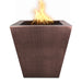 The Outdoor Plus Vista Fire Pit in Hammered Copper