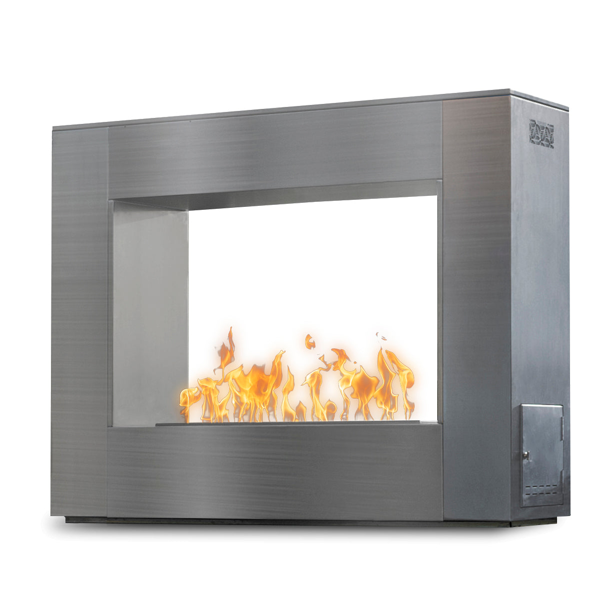Williams Fireplace in Stainless Steel by The Outdoor Plus