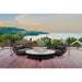 Fuego 89 Fire Table in GFRC Concrete by Prism Hardscapes - Majestic Fountains and More