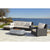 Pebble Fire Table PH-410 in GFRC Concrete - Majestic Fountains