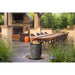 Pentola 2 Fire Table in GFRC Concrete by Prism Hardscapes - Majestic Fountains and More