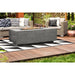 Porto Fire Table in GFRC Concrete by Prism Hardscapes  - Majestic Fountains and More