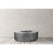 Rotondo 80 Fire Table in GFRC Concrete by Prism Hardscapes - Majestic Fountains and More