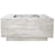 Quick Ship Tavola 2 Fire Table PH-406-3 in GFRC Concrete in Natural - Majestic Fountains