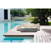 Prism Hardscapes Tavola 4 Fire Table in GFRC Concrete - Match Lit - Majestic Fountains