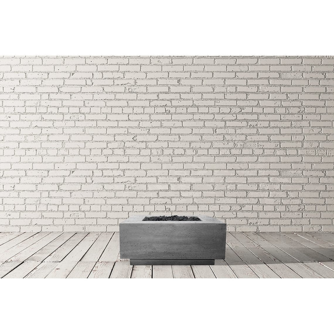 Prism Hardscapes - Tavola 42 Fire Table in GFRC Concrete - Majestic Fountains and More