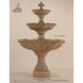 Giannini Garden Gardenia Concrete 3 Tier - Outdoor Courtyard Fountain - 1213 - Majestic Fountains