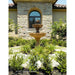 Giannini Garden Gardenia Concrete 2 Tier - Outdoor Courtyard Fountain - 1214 - Majestic Fountains