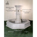 Giannini Garden Octavius Concrete Outdoor Courtyard Fountain - 1731 - Majestic Fountains