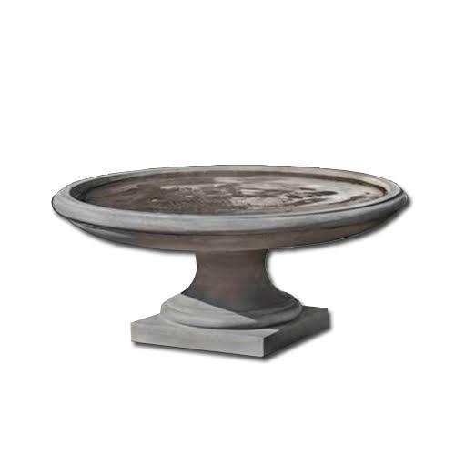 Montebello Birdbath in Cast Stone by Campania International B-175 - Majestic Fountains