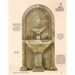 Giannini Garden Amalfi Outdoor Wall Fountain - 1135 - Majestic Fountains