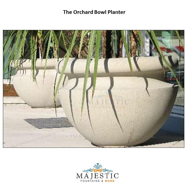 Orchard Bowl Planter in GFRC - Majestic Fountains