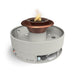 TOP Fires Olympian 360 Spillway Fire & Water Bowl in Copper by The Outdoor Plus - Majestic Fountains