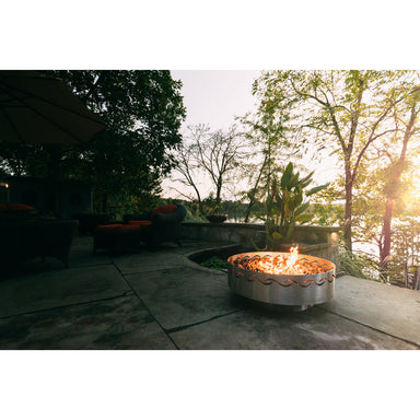 Fire Surfer by Fire Pit Art - Majestic Fountains