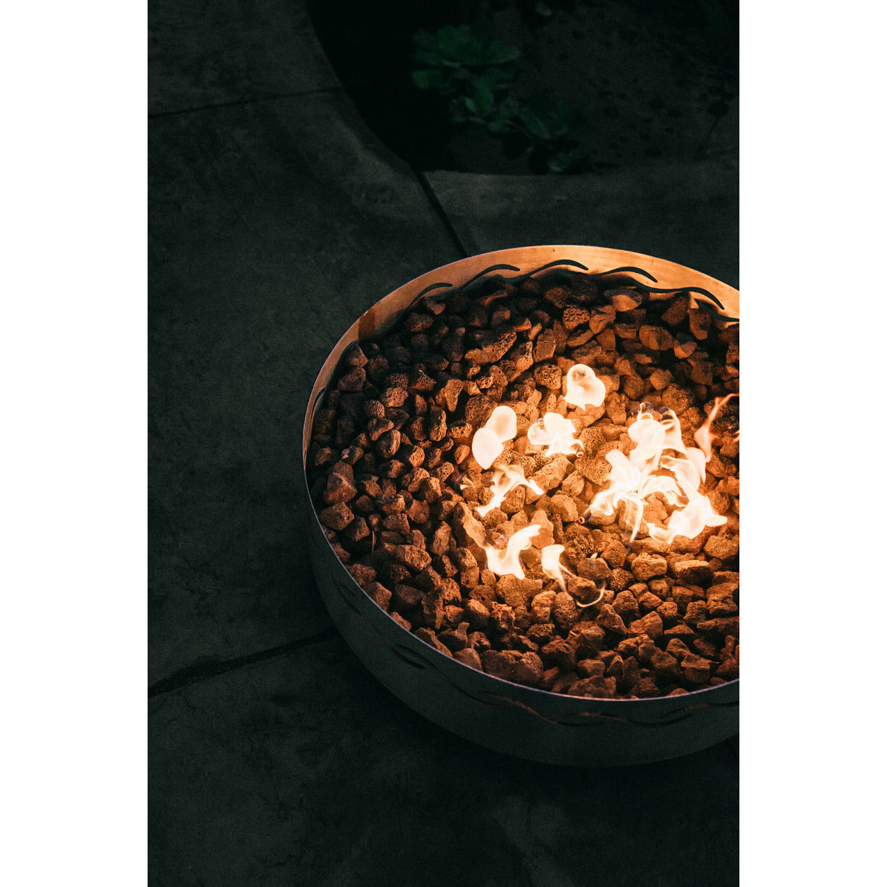 Fire Surfer by Fire Pit Art - Majestic Fountains