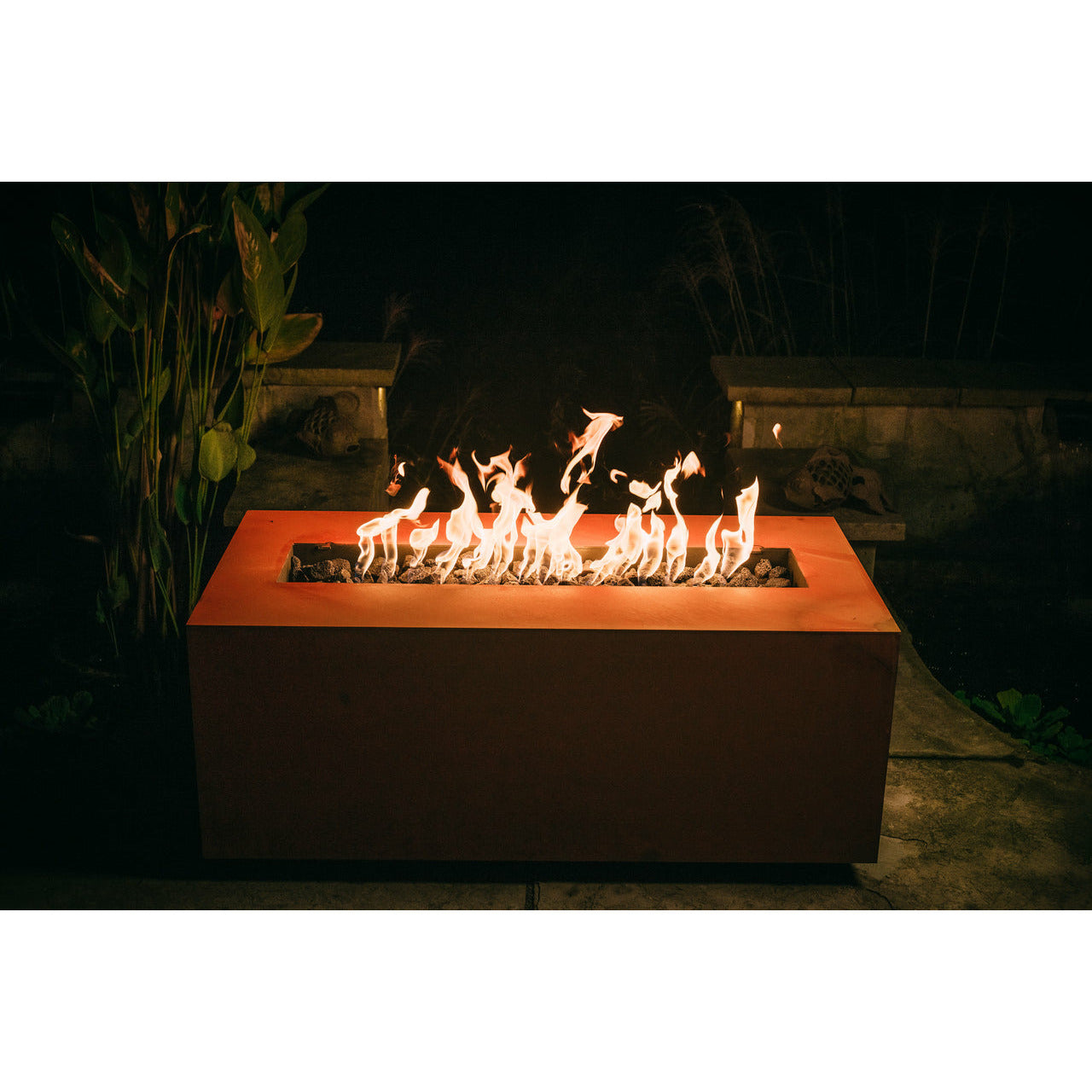 Linear 36" by Fire Pit Art - Majestic Fountains