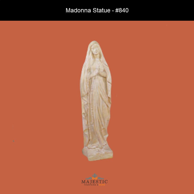 840-Modonna Statue-Majestic Fountains and More