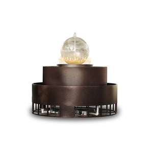 89 Atlas Fire and Water Fountain by The Outdoor Plus - By The Outdoor plus - Majestic fountains and More