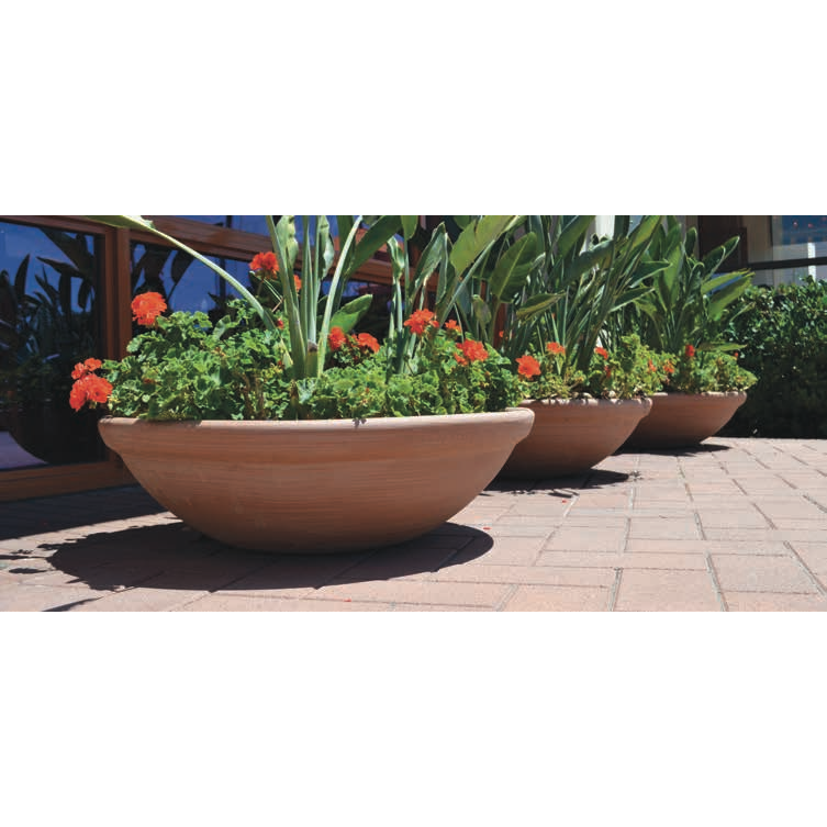 Italian Garden Bowl Planter - Majestic Fountains