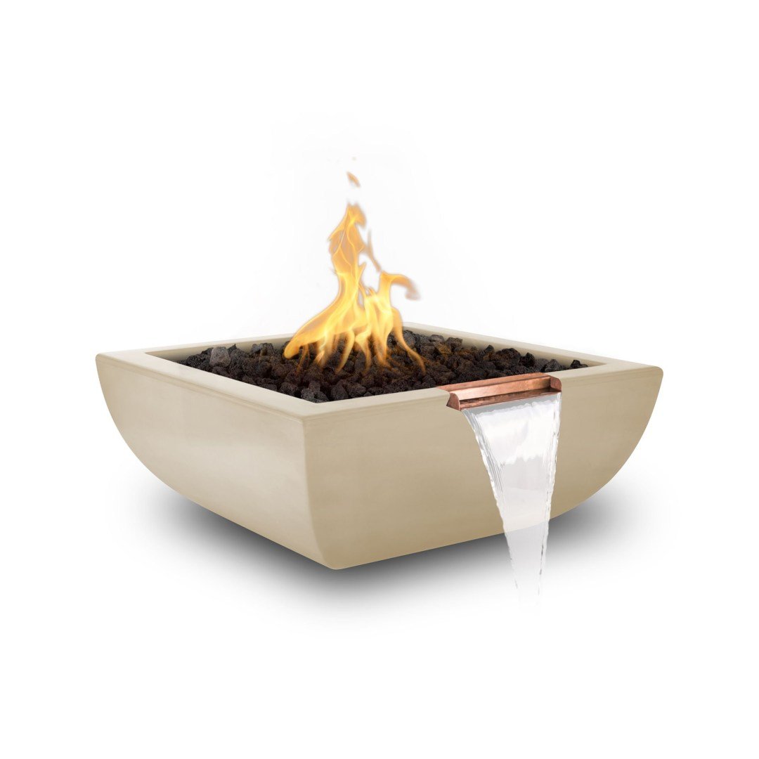 TOP Fires - Avalon Fire & Water Bowl in Concrete