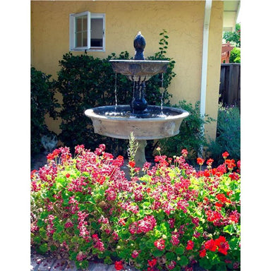 Giannini Garden Appia Antica Concrete Outdoor Courtyard Fountain - 102 - Majestic Fountains