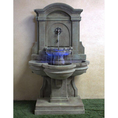 Arbois Concrete Outdoor Garden Wall Fountain - Majestic Fountains