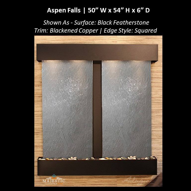 AspenFalls-BlackFeatherStone-BlackenedCopper-Squared-MajesticFountainsandMore